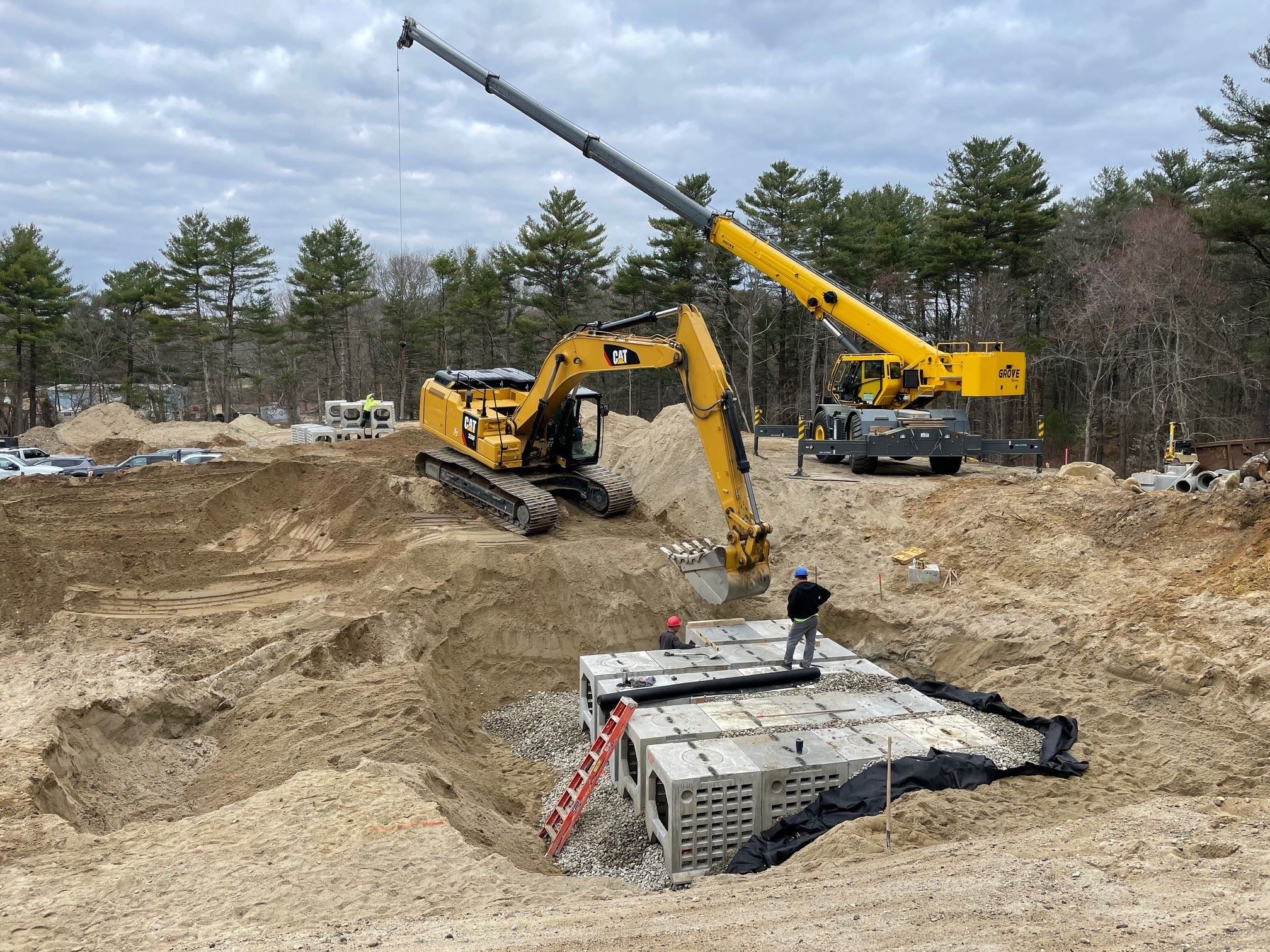 Installation of Stormwater Galley System